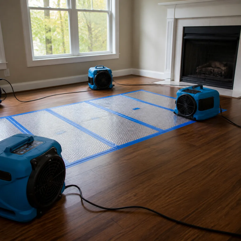 Water damage drying